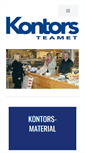 Mobile Screenshot of kontorsteamet.nu